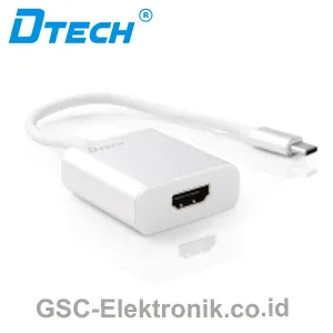 Type C To Hdmi K Converter Cable Dt T Dtech Type C Converter